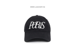 Mũ Paris Logo Embroidered Baseball Cap