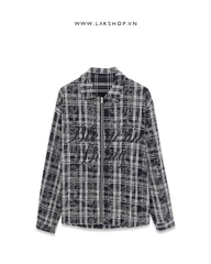 Áo Flannel Spread Slogan Shirt