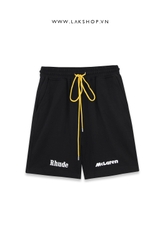 Rhud3 McLaren Edition Piqué Rhacer Shorts in Black