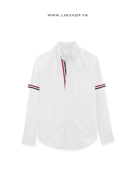 Áo TB 2in1 Grosgrain Placket x RBW Armband Oxford Shirt