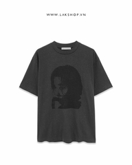 Áo Bling Bling Grey Print Face T-shirt