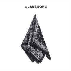 Khăn Paisley Black Bandana Scarf