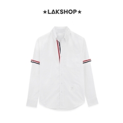Áo TB 2in1 Grosgrain Placket x RBW Armband Oxford Shirt