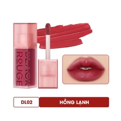 DL02 Hồng Lạnh - Son Black Rouge Double Layer Over Velvet