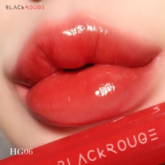 HG06 màu Đỏ Ánh Hồng - Son Black Rouge Half and Half Water Glow