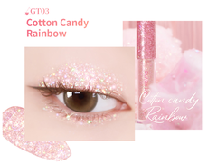 NHŨ MẮT BLACK ROUGE PEARLVELY I GLITTER TRIANGLE GT03