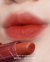 Son WL05 Scarlet Brown - Son Black Rouge Wearable Velvet Lipstick