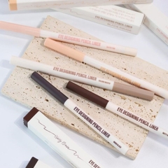 PL101 Bắt Sáng - Bộ Chì Kẻ Mắt Black Rouge Eye Designing Pencil Liner