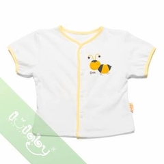 AN Lullaby 6-12M cài giữa trắng viền