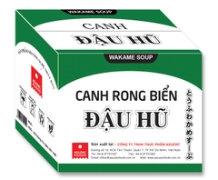 Canh rong biển Đậu hũ ASUZAC ( 4.0g x 12 gói) SKK