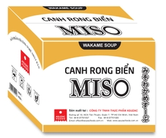 Canh rong biển Miso ASUZAC ( 4.0g x 10 gói) SKK