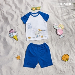 Bộ 2-3Y Raglan cộc tay Chaang 3BK10-1901-GR03Y