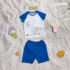 Bộ 3-4Y Raglan cộc tay Chaang 3BK10-1901-GR04Y