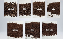 Tác động của kích cỡ xay đến hương vị