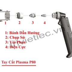 Phụ kiện súng cắt plasma P80 (CUT 80)