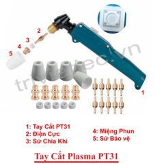 Phụ kiện súng cắt plasma PT31 (CUT 40)