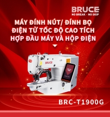 MÁY MAY LẬP TRÌNH - DI BỌ - ĐÍNH NÚT CÔNG NGHIỆP BRUCE