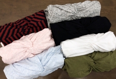 Áo thun cotton xoắn eo Zara