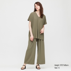 Áo Thun Cát Form Rộng Uniqlo