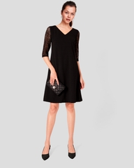 Đầm suông tay ren Topshop