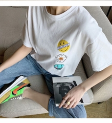 Áo Thun Topshop Mặt Cười