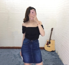 Áo Lụa Chun Cổ U Zara