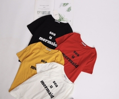 Áo thun Pull&Bear 4 màu in chữ