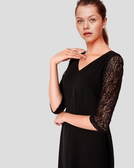 Đầm suông tay ren Topshop