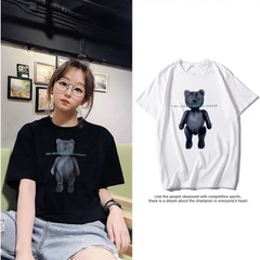 Áo Thun Zara In Chữ Và Gấu