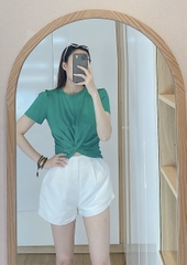Áo Thun Xoắn Eo Zara