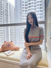 Đầm Len Polo Topshop