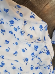 Đầm Suông Hoa Xanh Zara