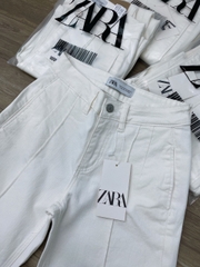 Quần Jean Trắng Ly Zara