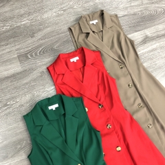 Đầm Cổ Vest Sát Nách Warehouse