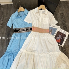 Đầm Thô Bo Eo Zara