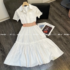 Đầm Thô Bo Eo Zara