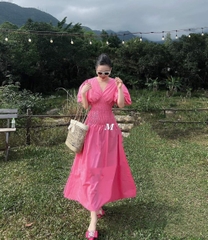 Đầm Midi Chun Eo Topshop