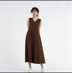 Đầm Sát Nách Dáng Dài Uniqlo