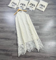 Đầm Ren Cổ Yếm Zara