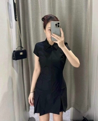 Đầm Dáng A Cổ Bẻ Zara