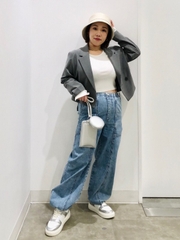 Nón Trắng Kem Gu