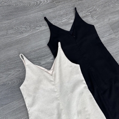 Đầm 2 Dây Linen Mango