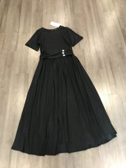 Đầm Thun Midi Bản Eo Zara