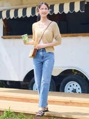 Áo Cardigan Lưới Mỏng Uni