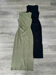 Đầm Thun Gân Midi ZR