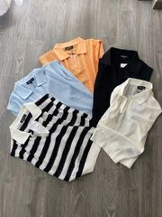 Áo len dệt sợi sát nách Mo&Co
