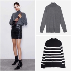 Áo Len Mỏng Cổ Lọ Zara