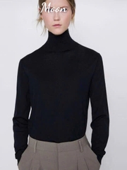 Áo Len Mỏng Cổ Lọ Zara