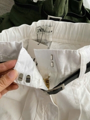 Quần Shorts Kaki Kèm Belt Zara