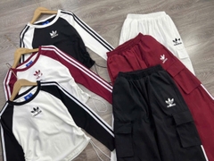 Sét Áo Và Quần Rút Eo Adidas